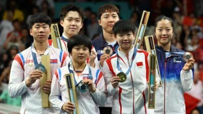 Persahabatan Melampaui Batas: Atlet Korea Selatan dan Korea Utara Berfoto Bersama di Olimpiade Paris 2024