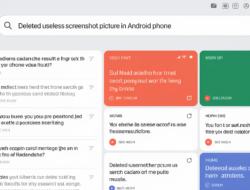 Tips Mudah Hapus Screenshot Berlebih di Android