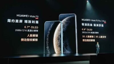 Huawei Luncurkan Mate 70 Series: Kamera Terbaru, Baterai Tahan Lama, dan Teknologi AI Generatif
