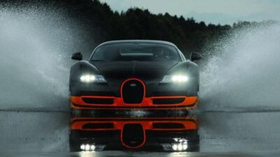 Keanggunan dan Kecepatan Bugatti Veyron