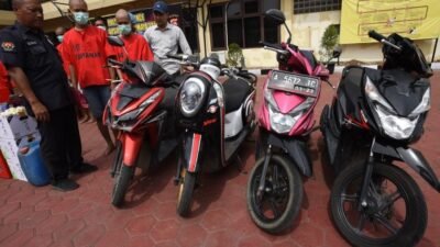 Kejadian Pencurian Motor di Medan: Tiga Motor Disikat, Tiga Pelaku Ditembak