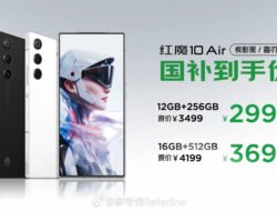 RedMagic 10 Air Resmi Debut: Tipis dan Ringan, Performa Gaming Tetap Gahar!