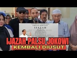 Jokowi Hadapi Tuduhan Ijazah Palsu: Langkah Hukum Terhadap Empat Individu