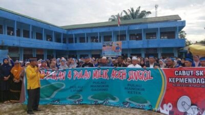 Warga Aceh Menolak Penetapan Empat Pulau Masuk Sumut