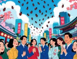 Jutaan Lovebug Kepung Korea Selatan, Warga Seoul Ketar-ketir Hadapi Invasi Serangga