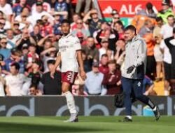 William Saliba Cedera Sebelum Pertandingan Melawan Liverpool