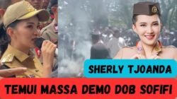 Gubernur Sherly Tjoanda Temui Massa Aksi di Ternate