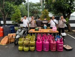 Penggerebekan Praktik Ilegal Gas LPG Subsidi di Pekanbaru