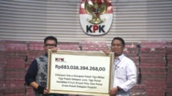 KPK Kembali Salurkan Uang Hasil Penjualan Aset Korupsi kepada PT Taspen