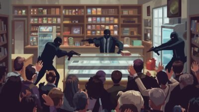 Aksi Perampokan Bersenjata Sasar Toko Kartu Pokemon di Manhattan, Puluhan Pengunjung Disandera