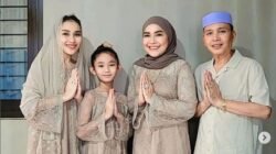 Selipkan Doa Salat Id Ayu Ting Ting soal Jodoh di Lebaran Ini