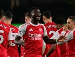 Bukayo Saka Bahagia Persembahkan Kemenangan di Penampilan ke-300 untuk Arsenal
